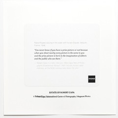 Robert Capa Photograph – Estate Stamped – Pablo Picasso 1948 – Square Print 6×6″