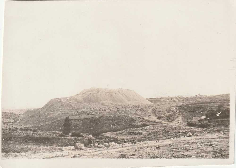 Press Photo Excavations in Beisan Palestine Israel 1920s-1