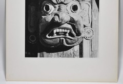 J.W. Howlett Black + White Photograph of a Statue of an Asian Lion or Dragon