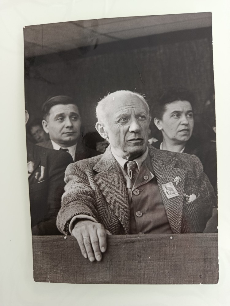 1950 Original Vintage Photo Pablo Picasso