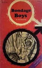 Bondage Boys Ed Downing 1st Ed Vintage Paperback Novel Rare Used