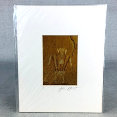 Fine Art Photography signed PETROGLYPH photo Alain Briot Number 1/1 Matted Utah