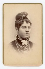 Portrait of Elegant Young Woman – R. R. MacLellan – Biddeford, Maine