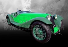 1931 Maserati Tipo V4 Classic Vintage Antique Car Photo CA-3039