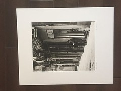 BRUCE BLUM SIGNED Sepia Photo Print (16″X 20″)– «Waiting «