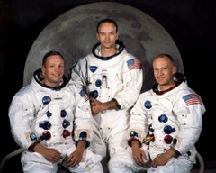 New Lunar Mission Photo: Apollo 11 Astronauts, First Men on the Moon – 6 Sizes!