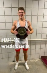 MALE PORTRAIT #1224-057- athletes-wrestlers- free shipping in the usa