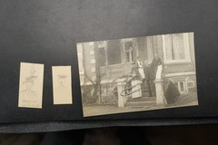 Photo Postcard View Augustenburg Sonderburg Denmark China Japan Costume Man