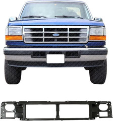 US AUTO PARTS plus New Front Grille Mounting Header Panel Direct Replacement for