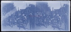 Vietnam Tonkin Population Native c1920 Photo Negative Glasses Vintage §n5