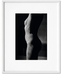 Ralph Gibson. NUDE, limited Art Edition Signed w/ signed Print. «NUDE….blinds»