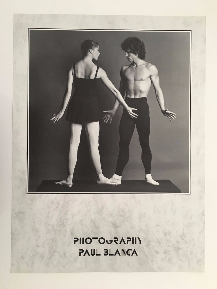 PAUL BLANCA,BALLET DANCERS,R.BEAUJEAN & C. FARHO AUTHENTIC 1983 ART PHOTO PRINT