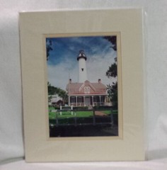 St Simons Island Fine Art Lighthouse Photography 5”x7” Matted John A Kuhn GA