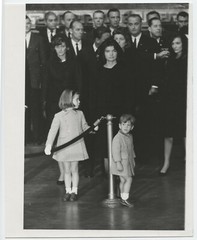 JFK Funeral, Nov 25. 1963 by Carl Purcell / LIFE Magazine / STAMPED / VINTAGE