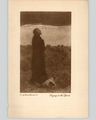 Wanamaker/Dixon «Singing to the Spirits» 1913 Photogravure «The Vanishing Race»