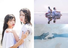 YURI Photo Book «Freesia» Girls Love Art lesbian Japan Used