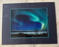 SIGNED THE WRANGELL ERUPTION PHOTO BY TODD SALAT-8 X10 Matted 11X14