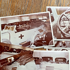 25+ Original Photos/Negatives 1930s DAIMLER MERCEDES-BENZ G4 W31 LOT