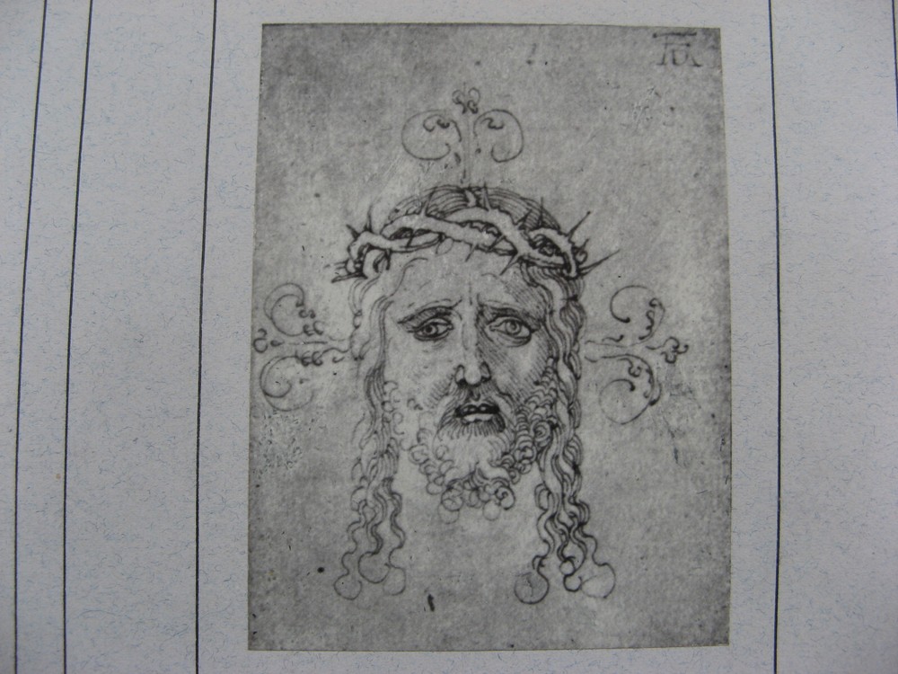 1890s ALBRECHT DURER -VERDA JESUS- Carbon Print/Photogravure BRAUN CLEMENS & CIE