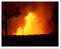 2018 Pahoa Hawaii Lava Eruption Kilauea Volcano Silver Halide Photo