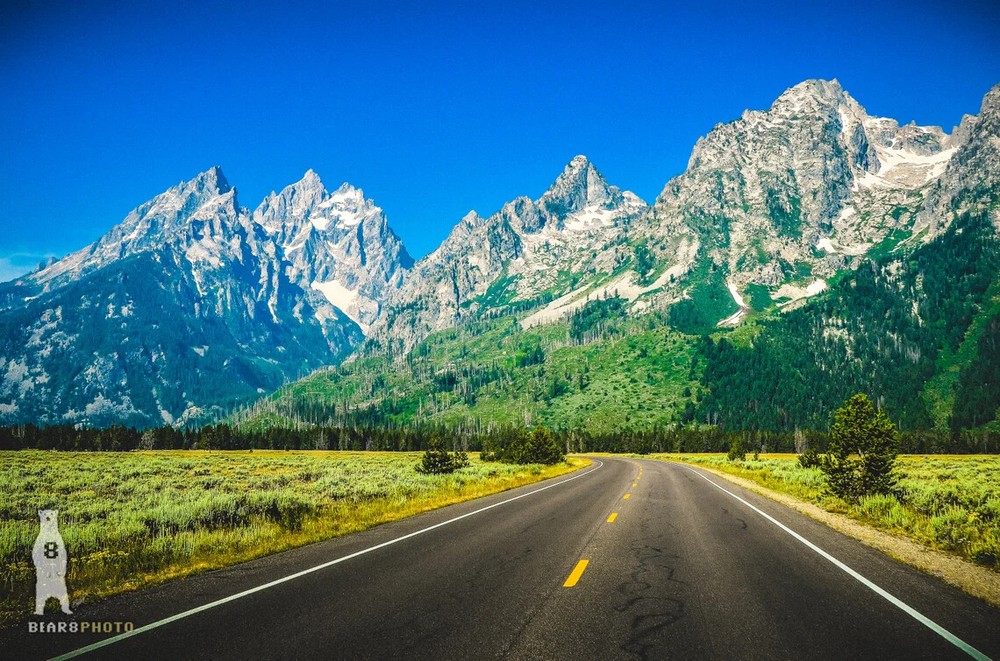 Teton National Park, Wyoming – Country Roads – Mountain Landscape Photography