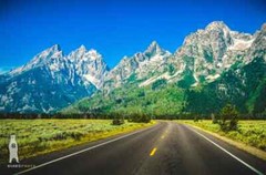 Teton National Park, Wyoming – Country Roads – Mountain Landscape Photography