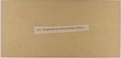 Egypt Karnak Ruins Archaeology c1858 Photo Stereo Frith Vintage Album