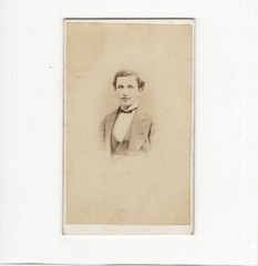 North Devon CDV Photo Man Portrait – Wellington 1870s