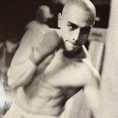 Photograph Silver Gelatin Print Janine Gordon Signed 20×24″ B/W Boxing Gleasons