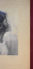 Antique Portrait Photograph of a Young Woman, Shot and Signed by Stuart Black