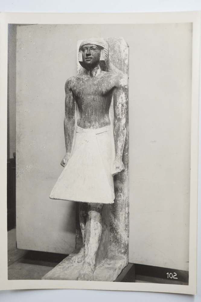 Vintage Original Silver Gelatin Bromide Photo Egypt Cairo Museum 13x18cm