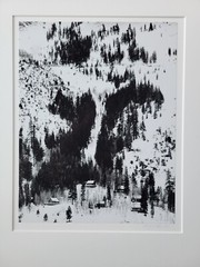 Richard Garrod, silver gelatin, black and white photograph, Twin Lakes