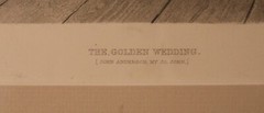 “The Golden Wedding” Photogravure of Original Painting by Elizabeth Gardner