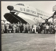 Original 1956 LEIGH WIENER ‘Los Angeles Philharmonic ASIA Goodwill Trip’ PHOTO