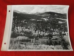 Vintage 1930’s/40’s Colorado Silver Gelatin Photo Mt. Evans Echo Lake