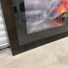 Peter Lik “Pele’s Whisper” Lava Framed Photo 1M