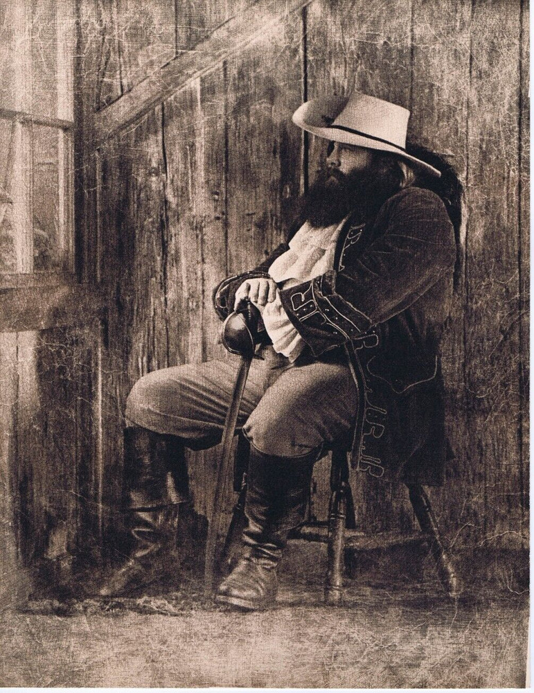 R HENDRICKSON Large Vintage Original Photo CARIBBEAN PIRATE SWASHBUCKLER R208
