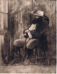 R HENDRICKSON Large Vintage Original Photo CARIBBEAN PIRATE SWASHBUCKLER R208
