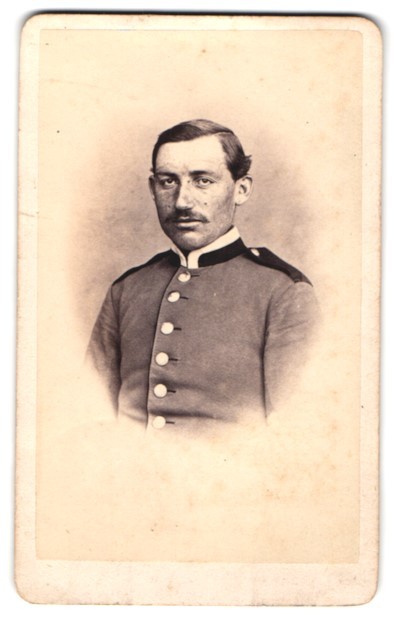 Photograph Friedrich Frohse, Salzwedel, sergeant in uniform