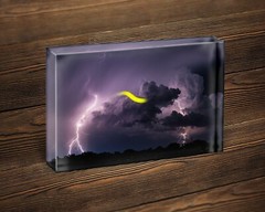 Lightning storm photography print firefly bug picture nature wall art photo