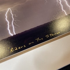 ‘Riders on the Storm’ 1994 Signed Lightning Stalker Photograph David O Stillings