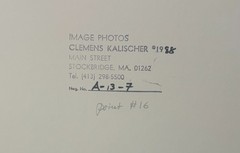 Original CLEMENS KALISCHER ‘Sarkej, India’ GIRL w 4 Boys SIGNED Gelatin PHOTO