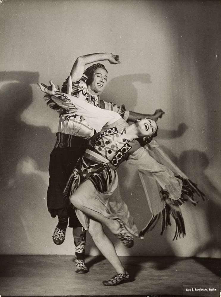 Siegfried Enkelmann vint. gelatin silver print, Mia Slavenska Olympic Games 1936