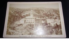 Photography On Cardboard. 2MOI10365. About 1900. Notre Dame De Laghetto. 16 X