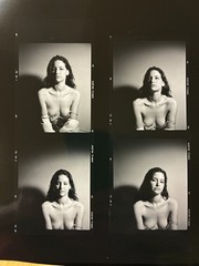 1999 S Vega Model Photo Lot Contact Sheets Polaroids Daniel Kim MIKCO Fashion