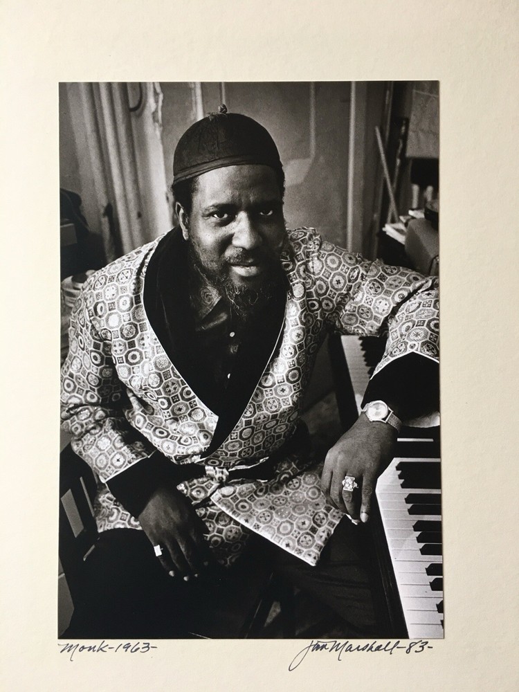 Jim Marshall Jazz photograph: “Monk 1963”