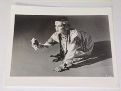 THE JOFFREY BALLET 8×10 HERBERT MIGDOLL 2 PRESS PHOTO RIMA CORBEN DANCE INDIAN