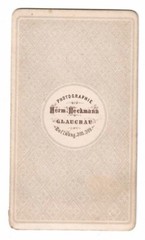 10911 – CDV * Herrenporträt * Glauchau um 1890