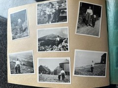 Old Photo Album Civilian with Flaws, Family Pre 1945 /27