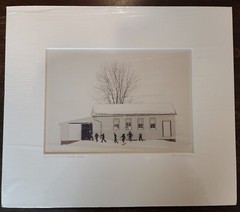 Bill Coleman Signed Amish No 537 Artists Proof Matted Photograph